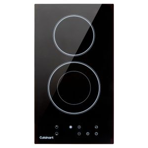 Dominó Elétrico Prime 2 Zonas 30cm Preto