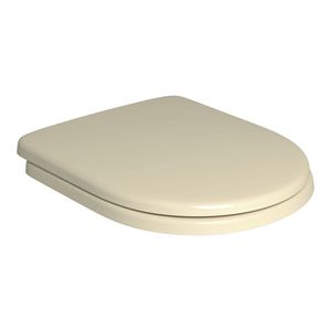 Assento Plástico Slow Close Carrara/Level/Nuova Creme