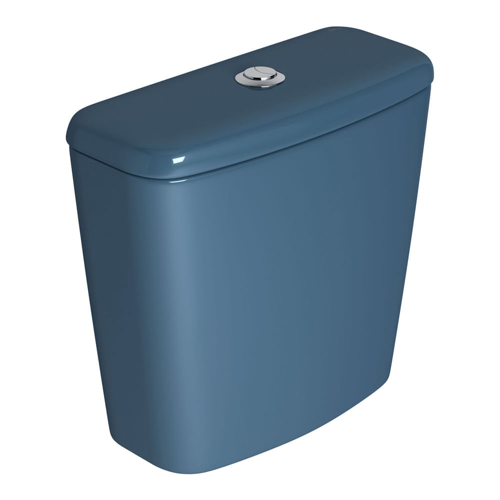 Caixa Acoplada com Acionamento Duo Aspen/Fast/Izy/Spot/Ravena Azul