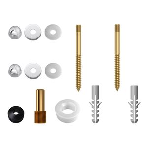 Kit de Instalação para Louça Mictório Modelo M714 Cromado