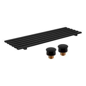 Kit de Acessórios Cuba Modelo L1044/131 Black Matte