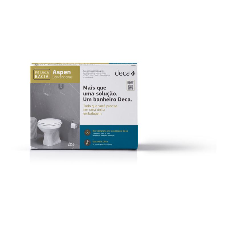 Deca - Kp.75.17 - Kit Bacia Sanitária Convencional