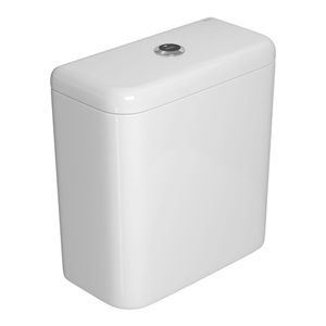 Caixa Acoplada com Acionamento Touchless Carrara/Nuova Branco Cromado
