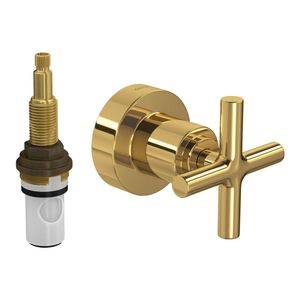 Acabamento Registro de Pressão 1/2" e 3/4" Duna Clássica Gold