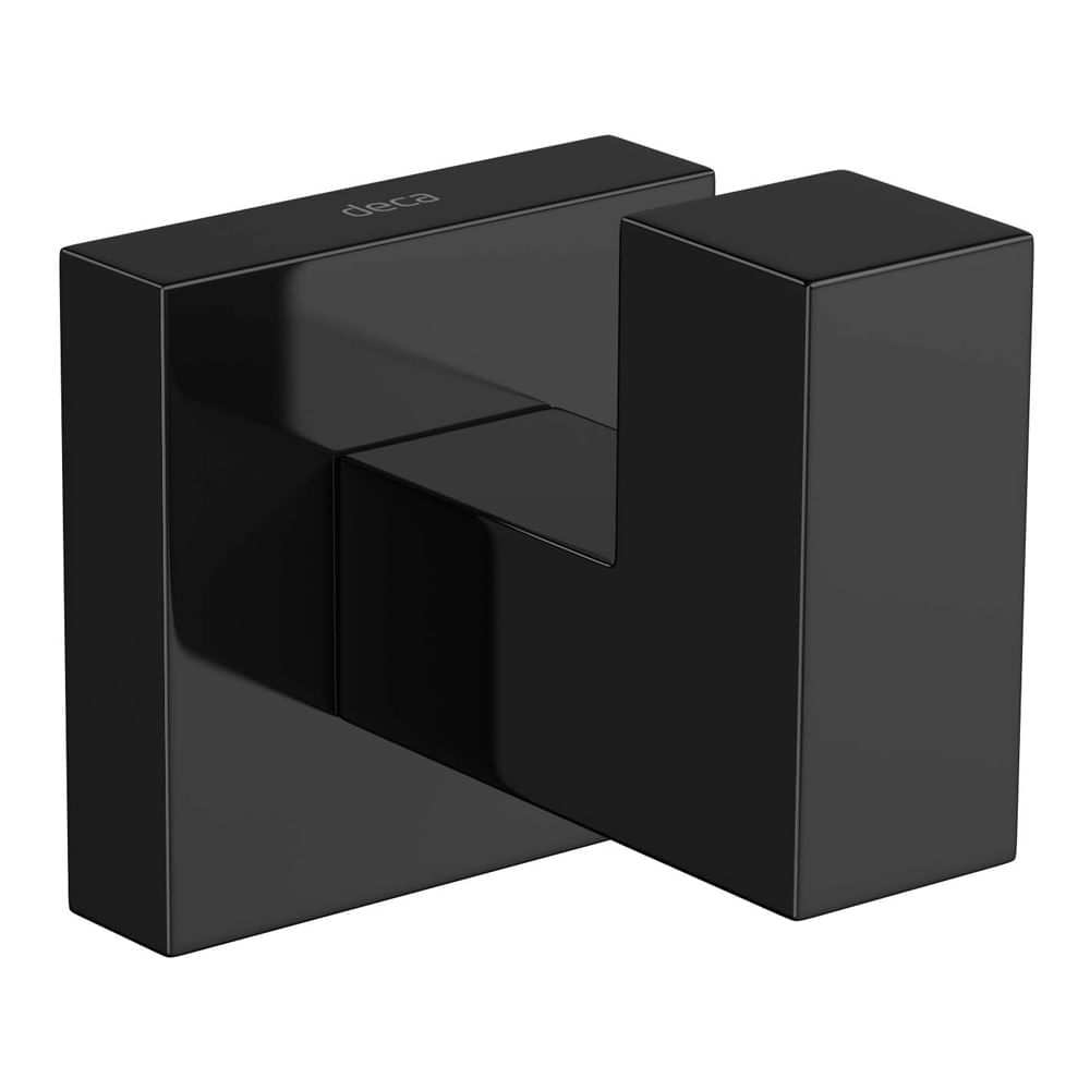 Cabide Quadratta Black Noir - DECA - Horus Acabamentos
