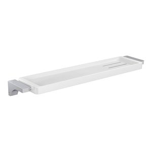 Prateleira em Resina 46cm Living Cromado