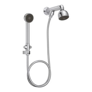 Chuveiro de Parede com Desviador e Ducha Manual Max Cromado