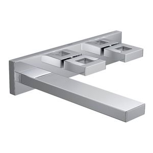 Misturador de Parede Lavatório Instalação Horizontal Dot 3/4" Cromado
