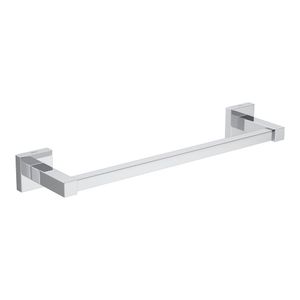 Porta Toalha Barra 30cm Quadratta Cromado