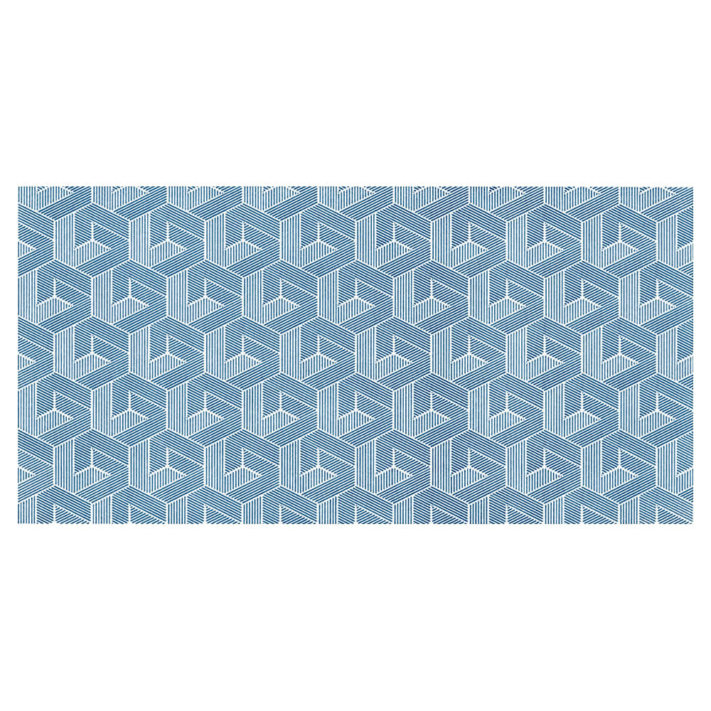 Revestimento Vibra Hexa Azul 45X90,2cm Br Retificado