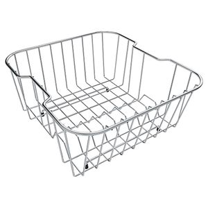 Cesto Escorredor para Cuba Bell 34X30,5cm Inox Brilho