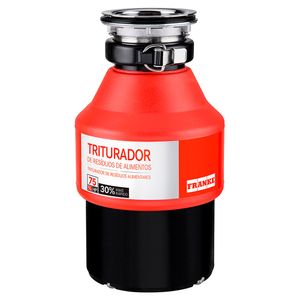 Triturador de Resíduos Acionamento Pneumático Prática 3/4hp Vermelho