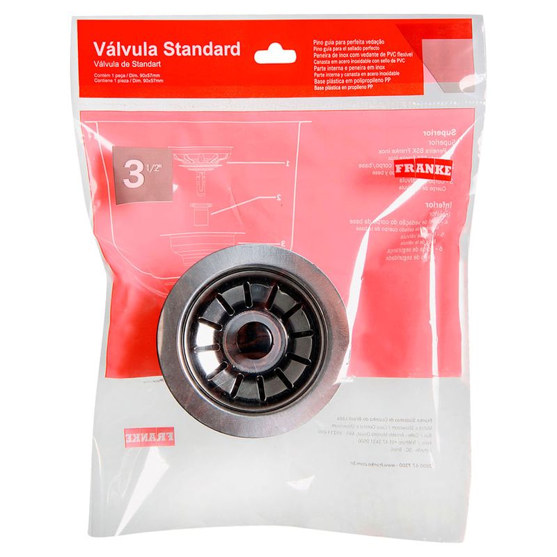 Franke - 9241 - Válvula de Escoamento