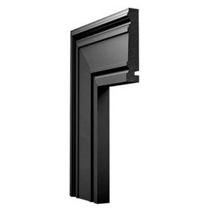 Guarnição de Poliestireno Black 3444 96X20mm Preto