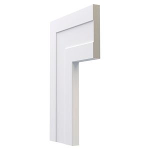 Guarnição de Poliestireno Inova 521 100X16mm Branco
