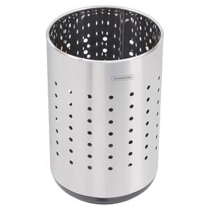 Cesto Papeleira para Cuba 10L Prime Cápsula Dots Inox Scotch Brite