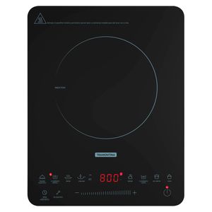 Cooktop por Indução Prime Slim Touch 1 Zona Portátil Preto