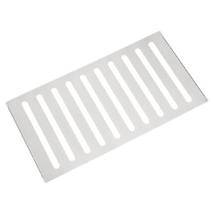 Escorredor para Sobrepor Calha Úmida 30X15cm Inox Scotch Brite