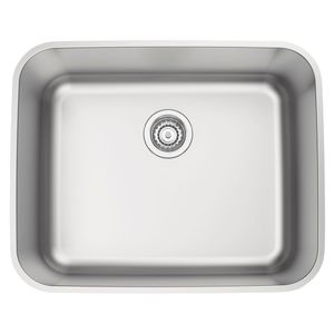 Cuba de Inox de Embutir 50X40cm 4.1/2" Prime Dora 50 BL Acetinado com Válvula