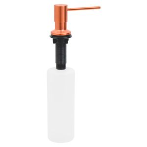 Dosador de Sabão Embutir para Cuba 500Ml Rose Gold Acetinado
