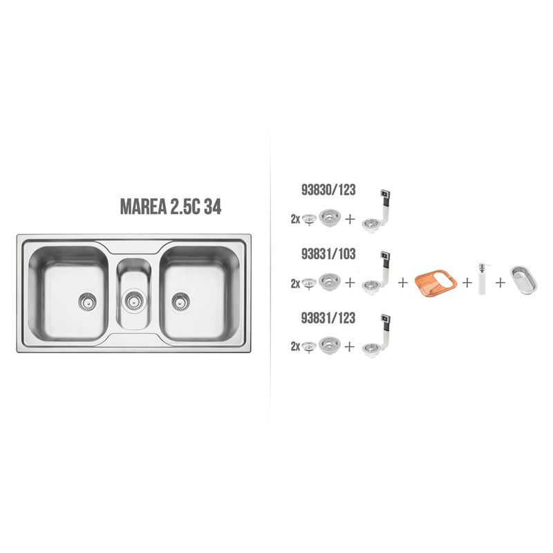 Tramontina - 93831123 - Cuba de Inox de Sobrepor