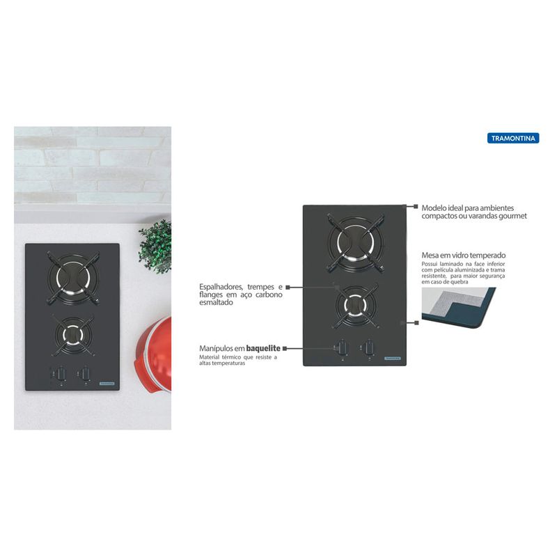 Tramontina - 94702201 - Dominó à Gás