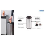 Tramontina - 94540046 - Lixeira Convencional