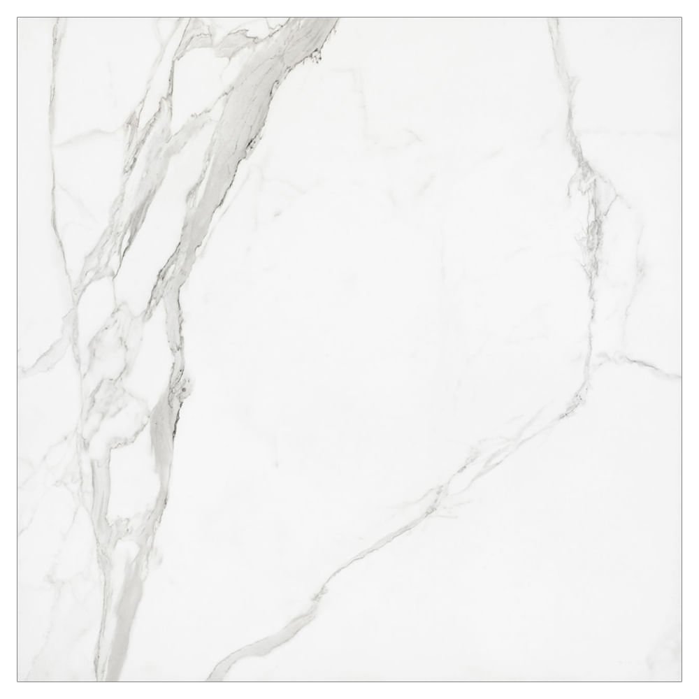Porcelanato Esmaltado Carrara 120X120cm Ac Retificado