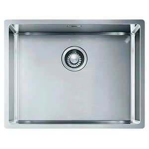Cuba de Inox de Embutir ou Sobrepor 45X41cm 4.1/2" Box Bxx210-4501E Fosco com Válvula