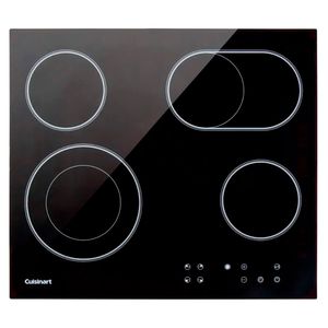 Cooktop Elétrico Prime 60cm 4 Queimadores Preto