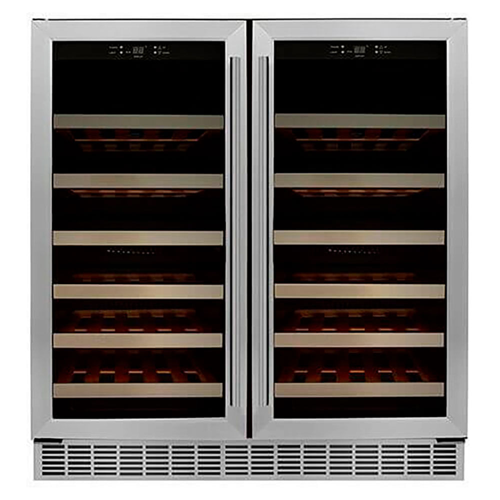 Adega de Embutir 56 Garrafas Dual Zone Built-In Inox - ELETTROMEC ...