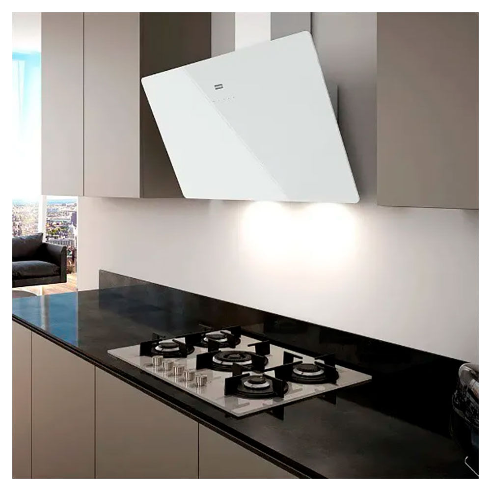 Cooktop à Gás White Gtc Fhcr 755 4G Tc He Wh C 75cm 5 Bocas Branco FRANKE