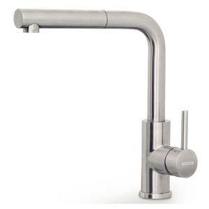 Misturador Monocomando de Mesa Cozinha Monde Plus 1/2" Inox Scotch Brite