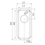 Tramontina - 94003112 - Cuba de Inox de Embutir