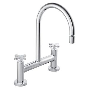 Misturador de Mesa Cozinha Bica Movel Disco 1/2" Cromado