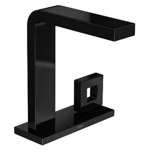 Torneira de Mesa Lavatório Bica Alta com Chapa Dot 1/2" Black Noir