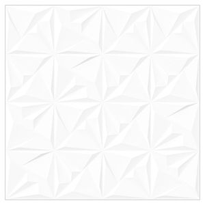 Revestimento Classic White Deco 72X72cm Acetinado Retificado