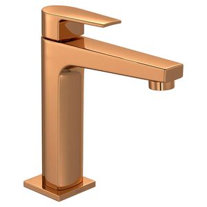 Torneira de Mesa Lavatório Bica Média Level 1/2" Red Gold