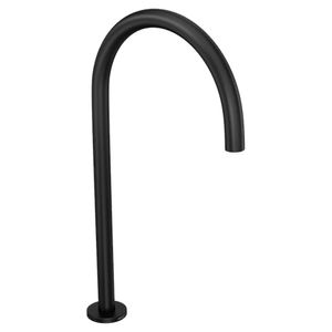 Bica de Mesa Lavatório Redonda Bica Alta You 1/2" Black Matte