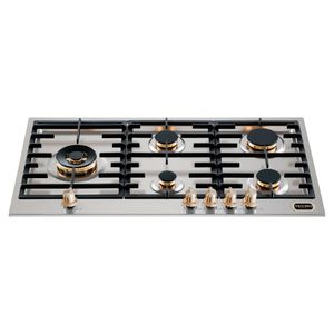 Cooktop à Gás Vintage 89cm 5 Queimadores