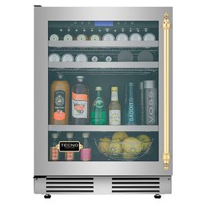 Frigobar de Embutir Vintage 136L 59,5cm Porta Abertura Esquerda