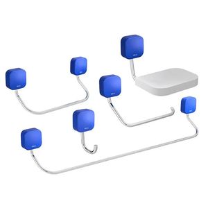 Kit Capinhas de Silicone Contem 7 Capas Aces Pix Azul