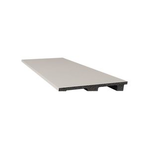 Revestimento Sense Couro 3000X200mm Gelo