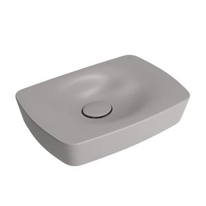 Cuba de Apoio Lavatório Retangular Smart Block 50X35cm Soft Antracite