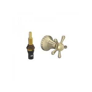 Acabamento Registro de Pressão para Lavatório 1/2" e 3/4" Pérola Summer Gold
