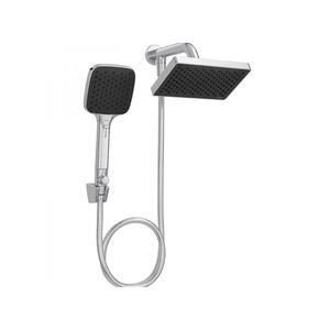 Chuveiro de Parede com Desviador Retangular Flex Plus Cromado