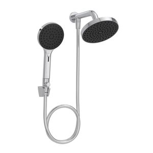Chuveiro de Parede com Desviador Redondo Flex Cromado