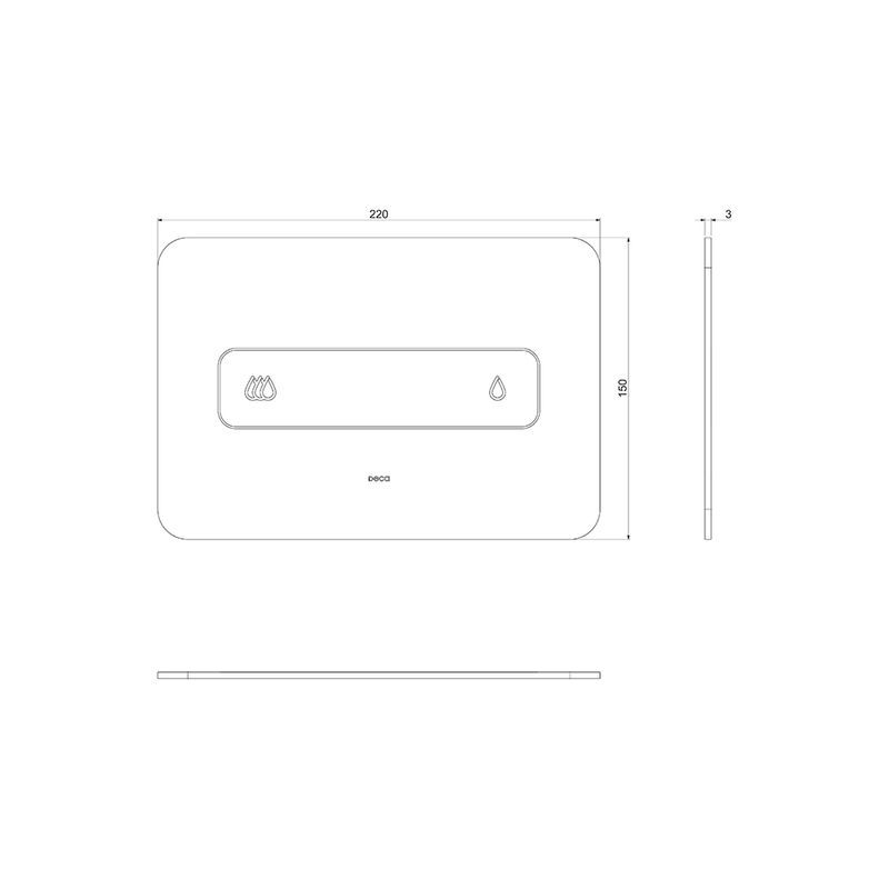 Deca Acabamento para Caixa Embutida Imagem 03