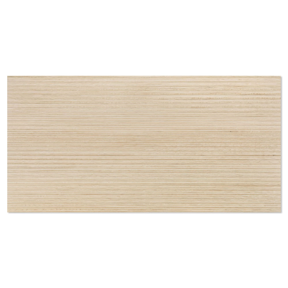 Porcelanato 60x120cm Bamboo Canelado Light Mate Tipo A Decortiles