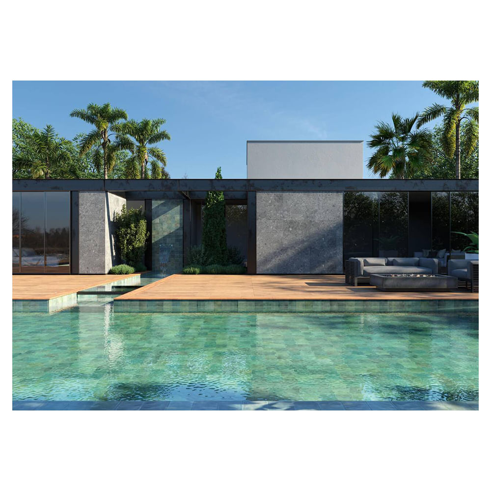 Porcelanato Atlantica Canela 19,7X120cm Ext Retificado - 8056316